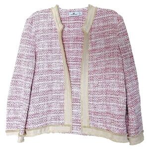 Vineyard Vines Pink and Cream Blazer